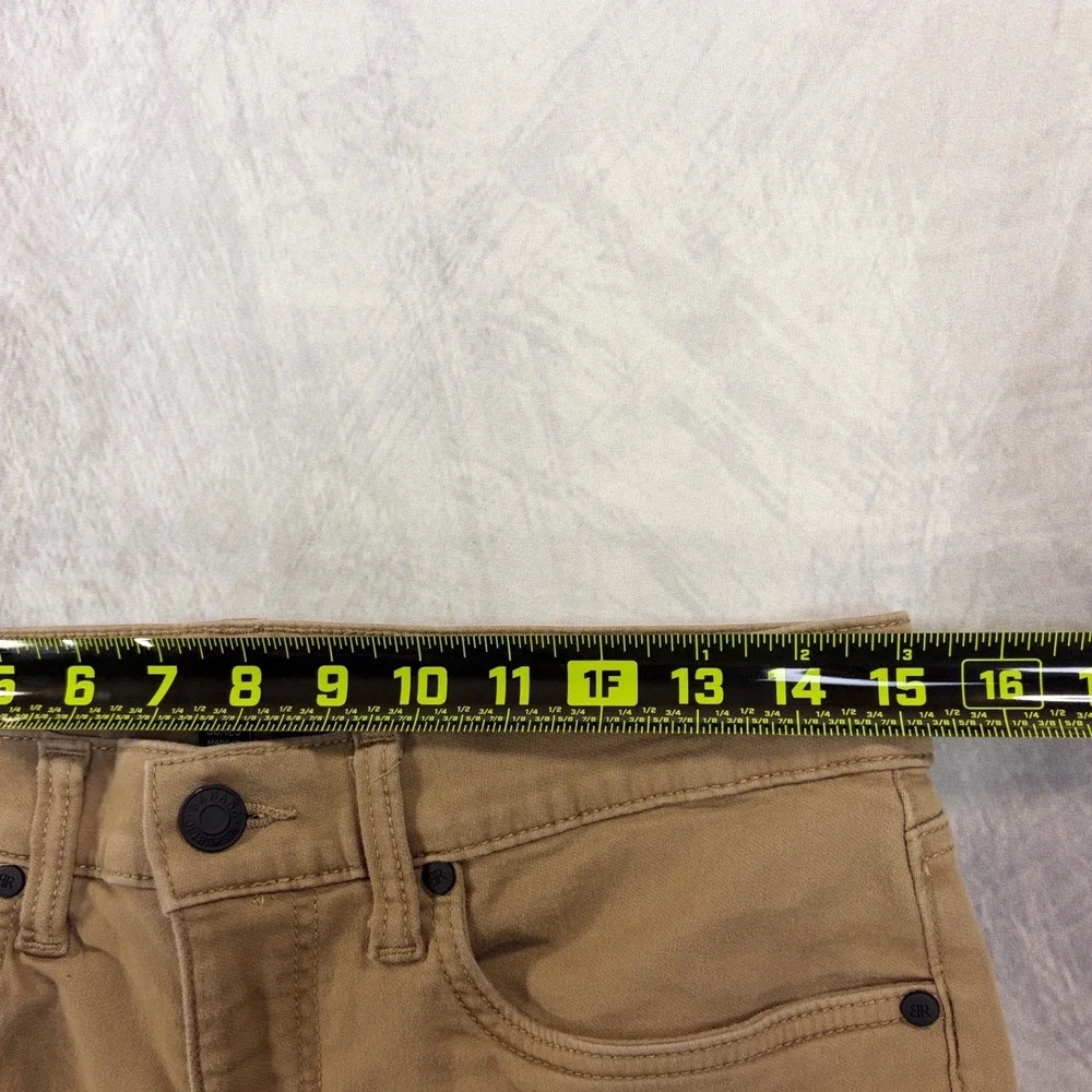 Banana Republic‎ Mens Slim Fit Traveler Pants Khaki Tan Chino 30x29